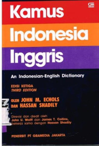 Image of Kamus Indonesia Inggris:An Indonesian-English Dictionary